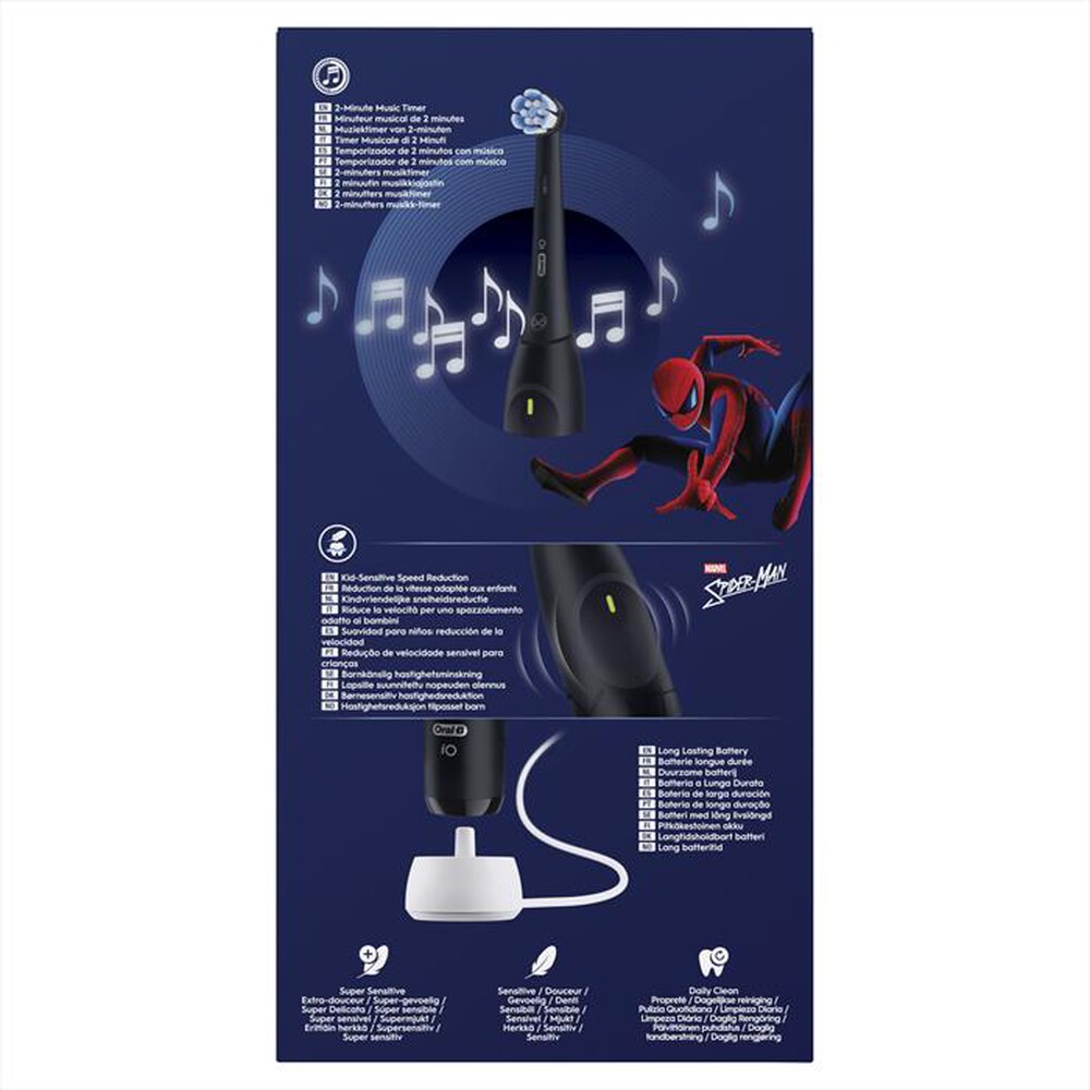 Immagine del prodotto ORAL-B - Spazzolino IOS2K.1H9.K FBNLSENOR SBK SPIDER HBOX-NERO