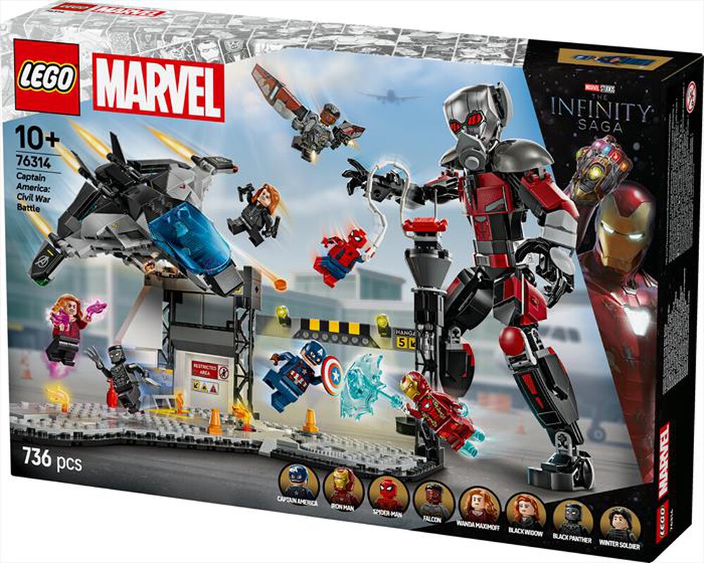 Immagine del prodotto LEGO - SUPER HEROES Captain America: Civil War 76314