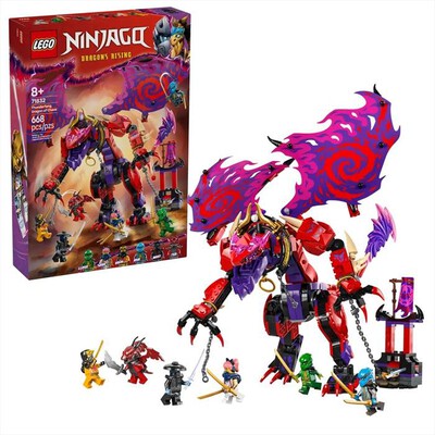 LEGO - NINJAGO Thunderfang, il Drago del Caos - 71832-Multicolore