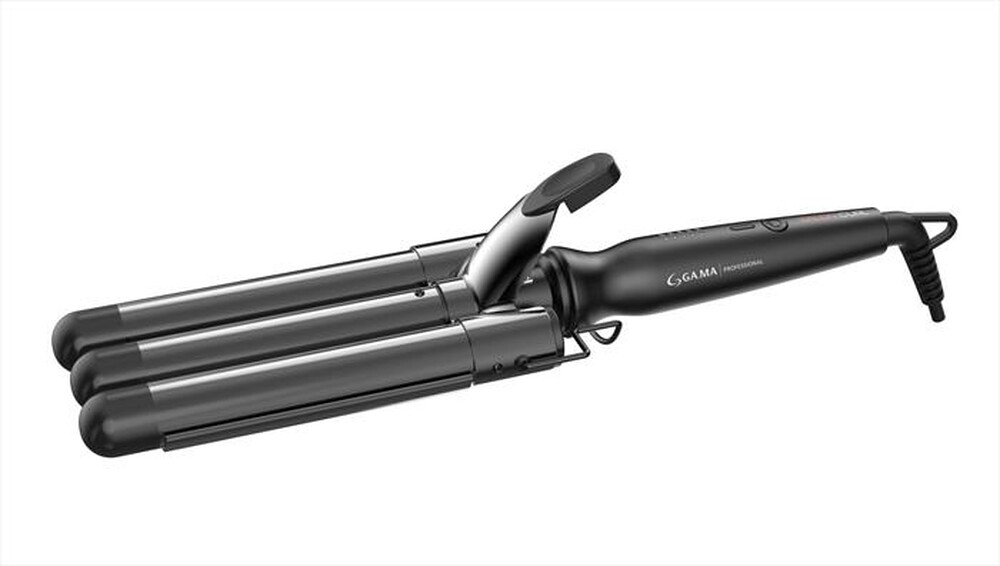 "GAMA - Ferro per capelli TRIFERRO SALON CURL-Black"