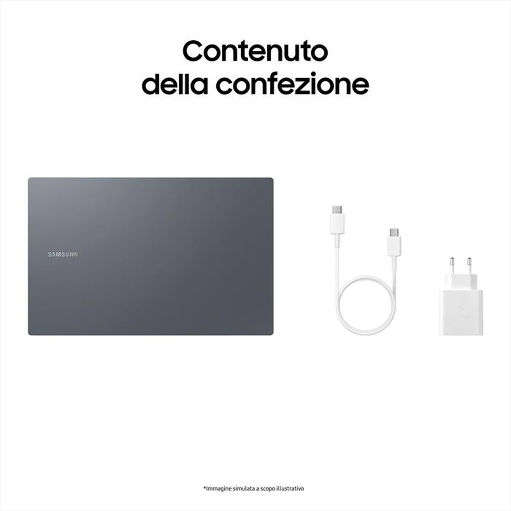 "SAMSUNG - Notebook GALAXY BOOK4-Gray"