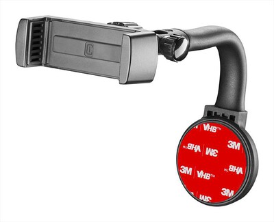 CELLULARLINE - Porta telefono da auto HANDYDRIVESCREENK-Nero