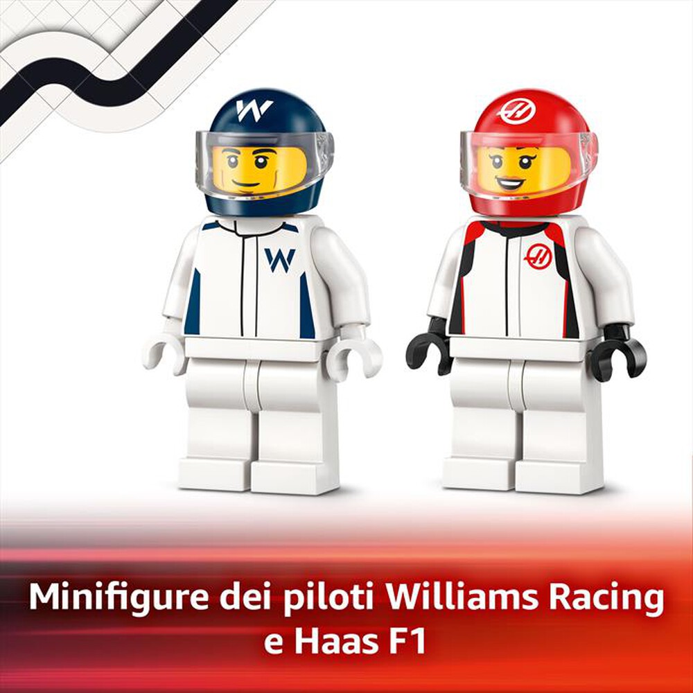Immagine del prodotto LEGO - CITY F1 Monoposto Williams Racing e Haas F1&reg; 60464
