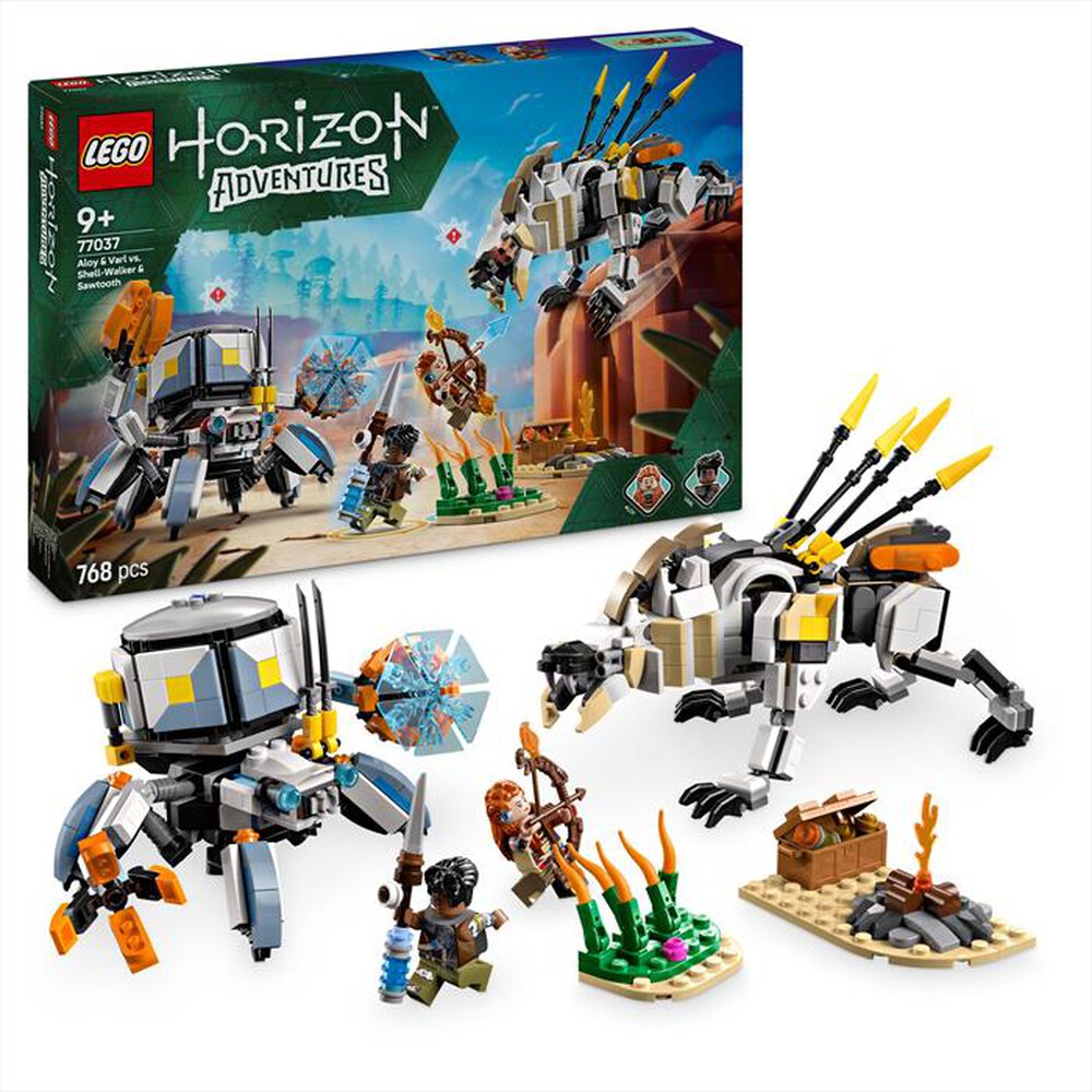 Immagine del prodotto LEGO - HORIZON Aloy e Varl vs Arcapode e Secodonte 77037