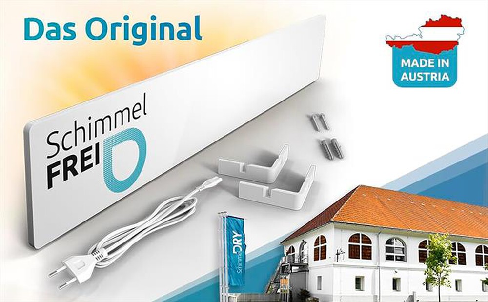 Immagine del prodotto TECHNAXX - Pannello radiante contro muffa umidit&aacute; MUFFADRY M1-Bianco
