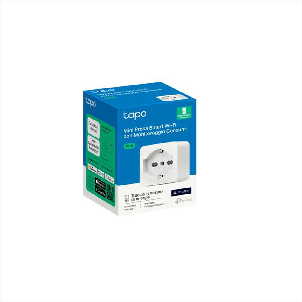 "TP-LINK - PRESA SMART WI-FI , ITALIAN SOCKET +ENERGY MONITOR"