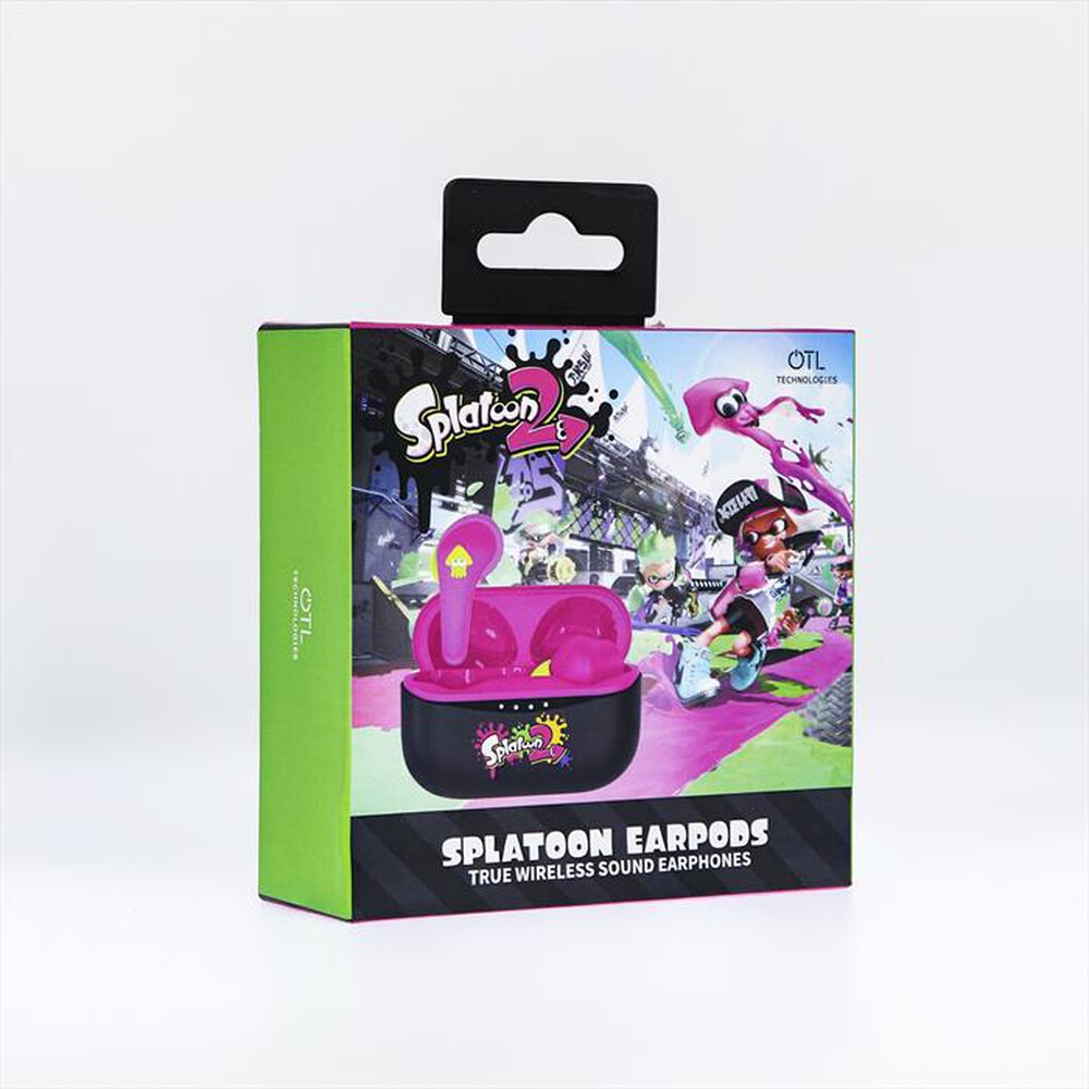 "OTL - Auricolari Bluetooth SPLATOON EARPODS-BLACK"