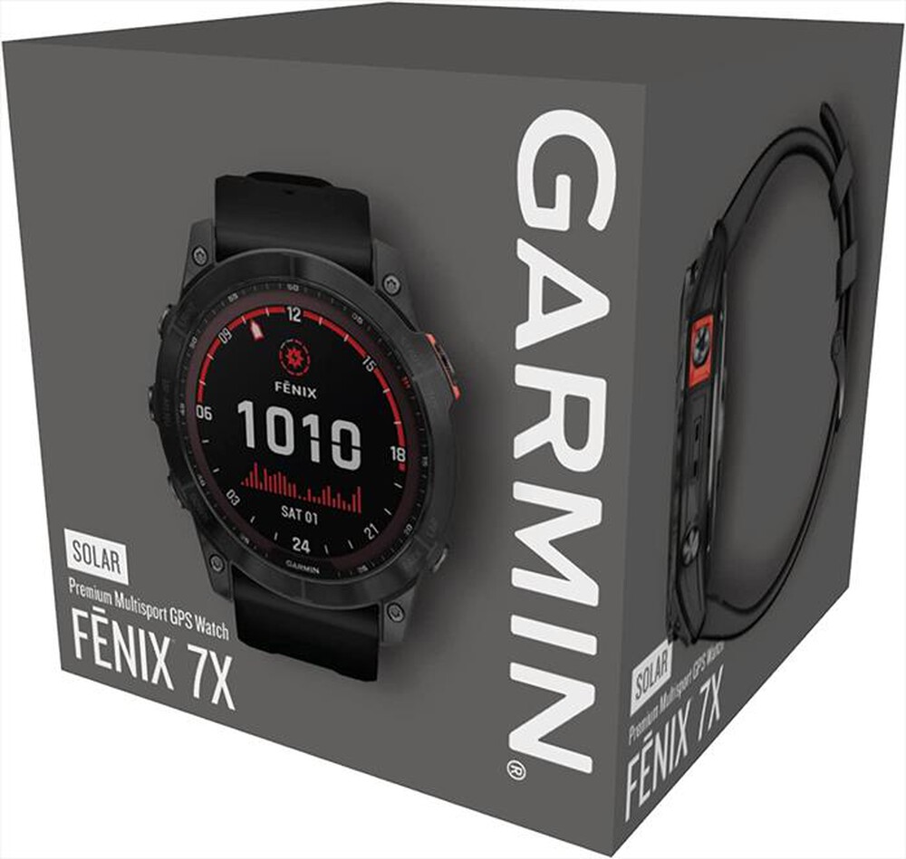 "GARMIN - Smart Watch Fenix 7X Solar Edition-Grigio"