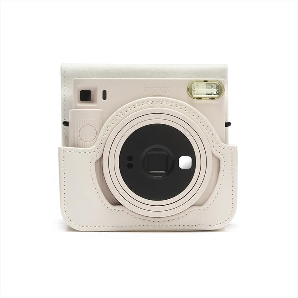 "FUJI - INSTAX SQ1 CAMERA CASE CHALK WHITE-White"