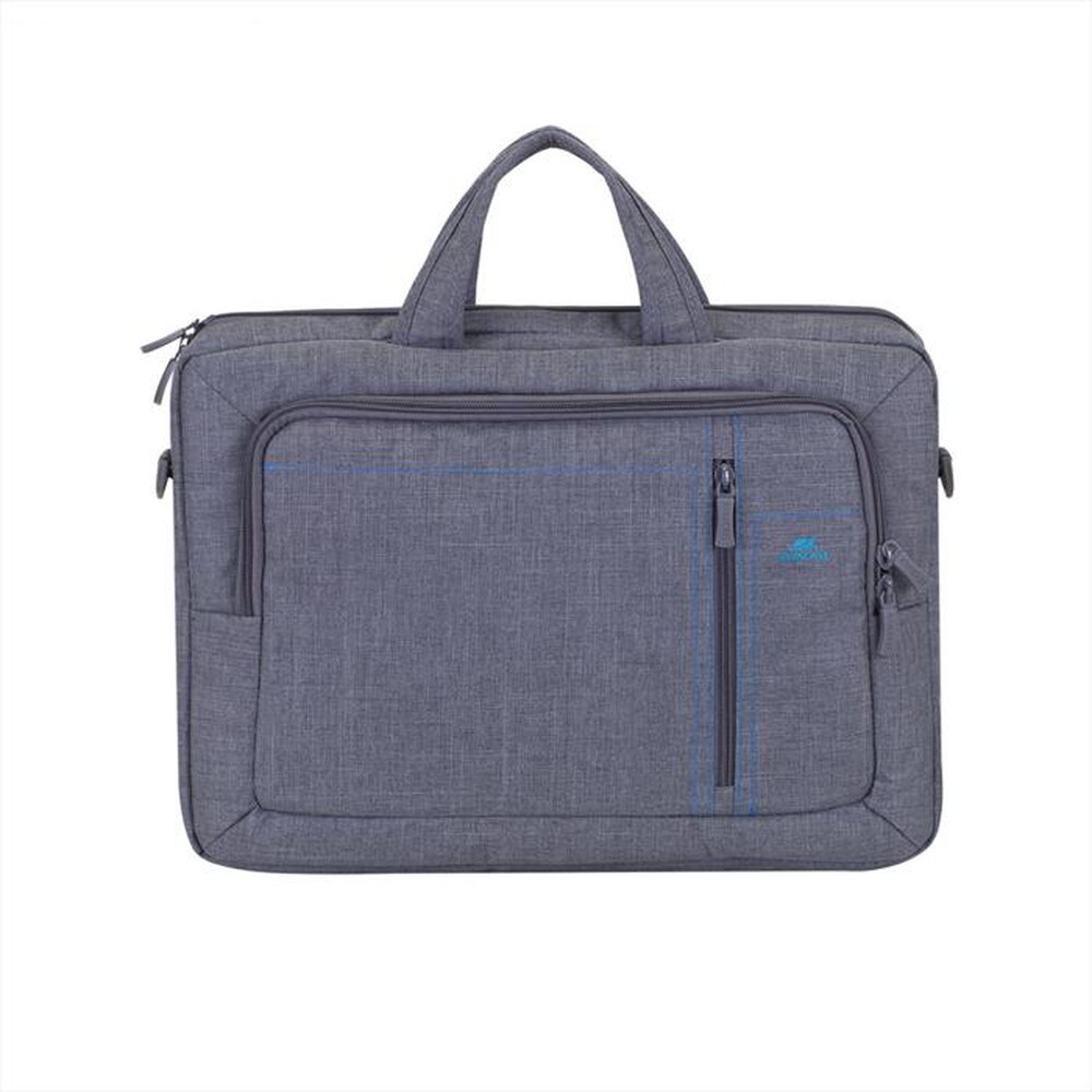 "RIVACASE - 7530 BORSA DI TELA CON TRACOLLA PER NOTEBOOK 15-Grigio"