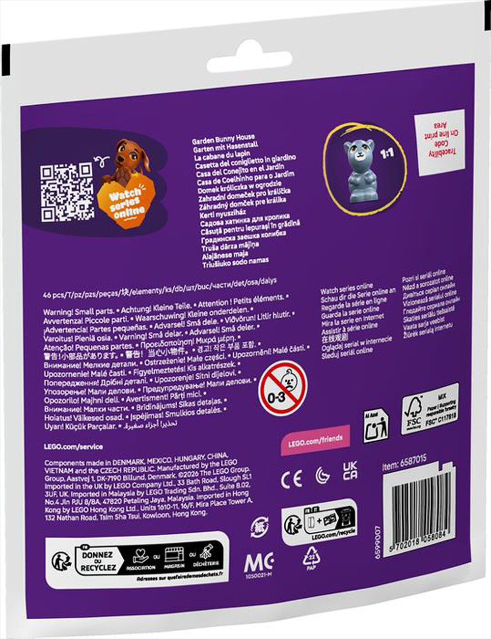 Immagine del prodotto LEGO - 30722 CASETTA DEL CONIGLIETTO IN GIARDINO-Multicolore