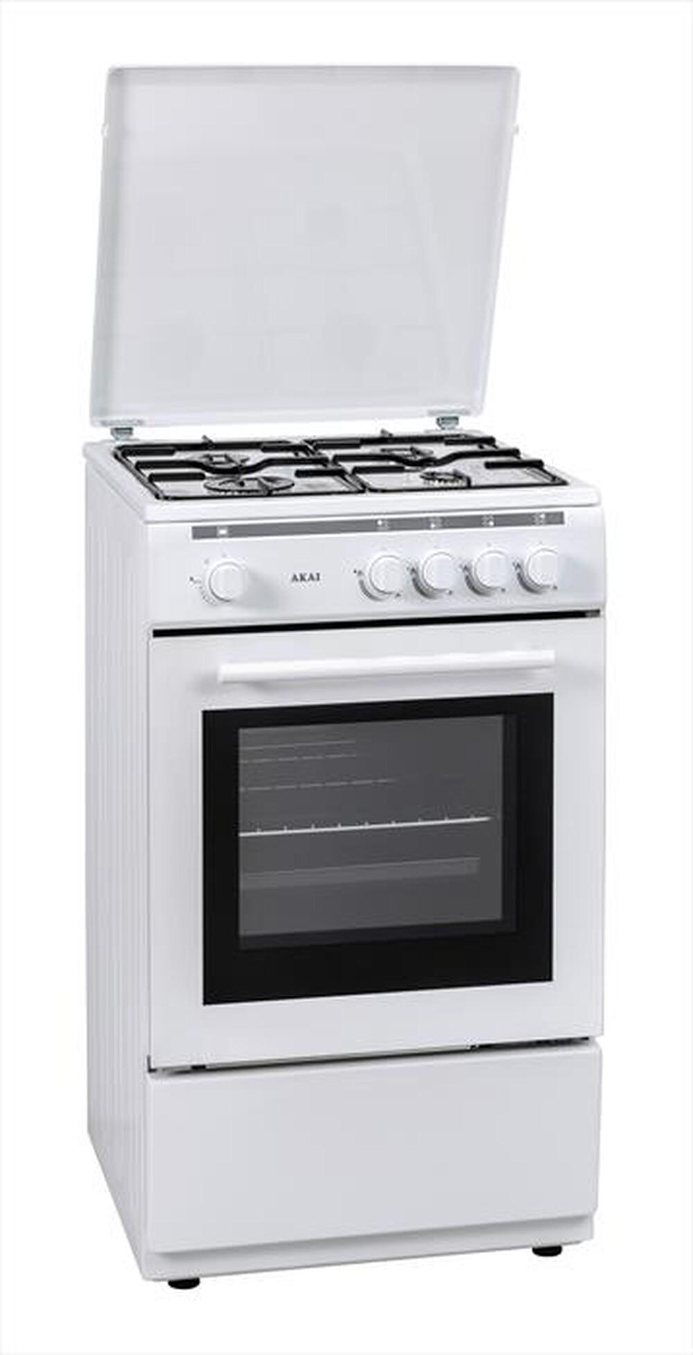 Immagine del prodotto AKAI - Cucina a gas CUCINA COOK5050NV Classe A-Bianco