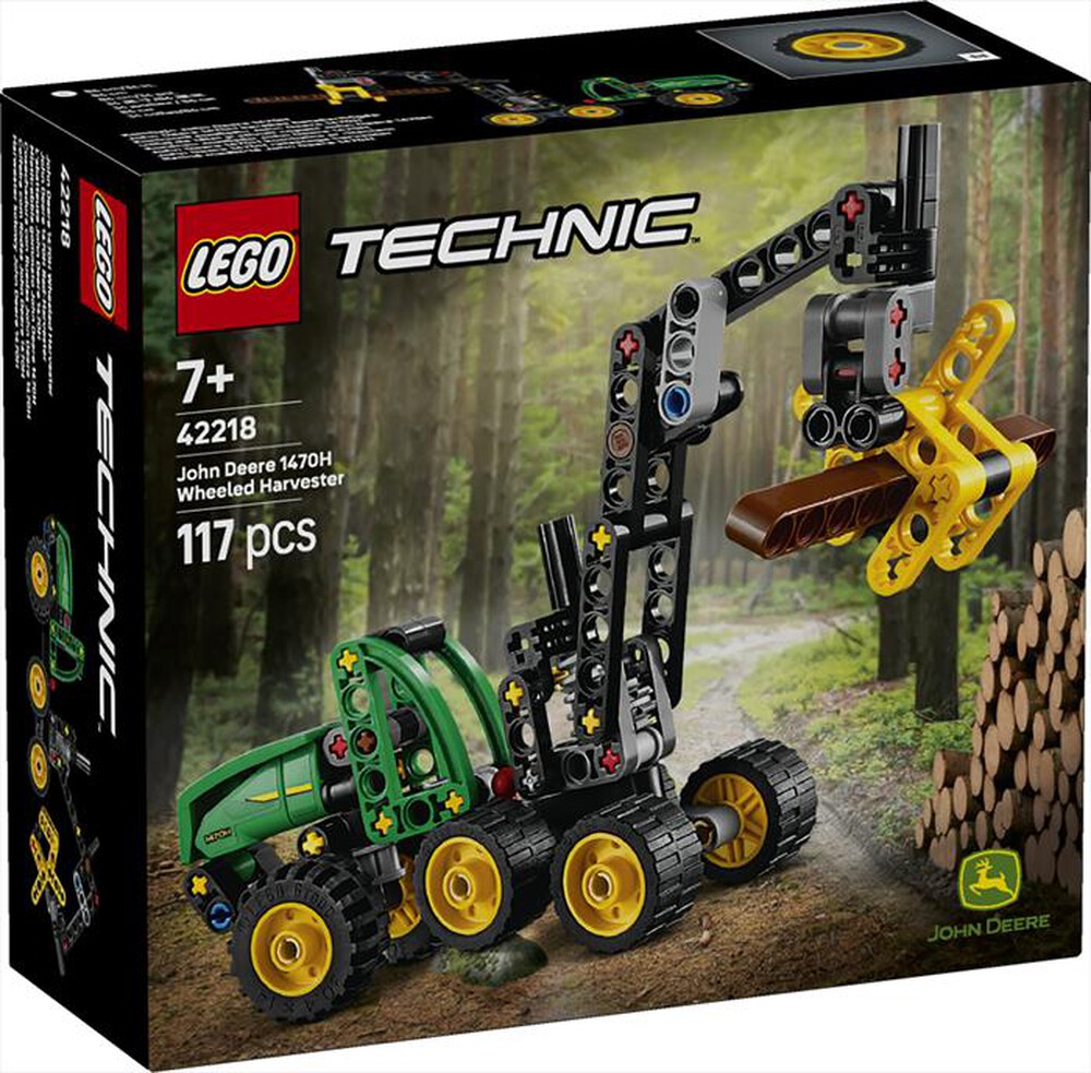 Immagine del prodotto LEGO - TECHNIC Mietitrebbia gommato John Deere - 42218-Multicolore