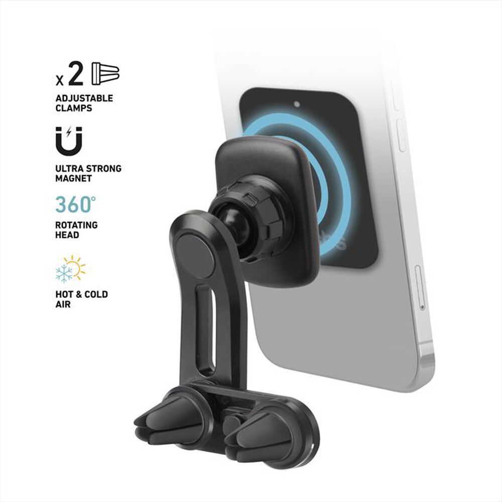 Immagine del prodotto SBS - Double air vent carbon TESUPDOUBLECARB-Nero