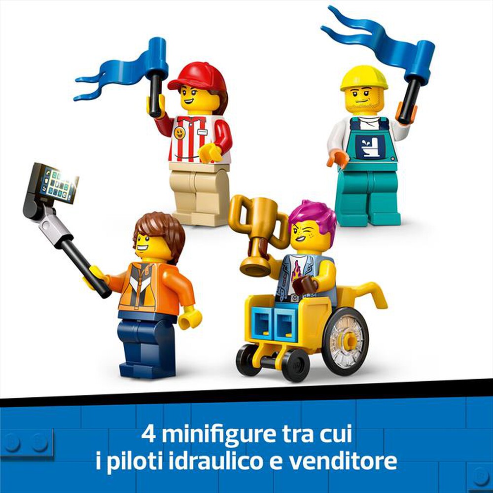 Immagine del prodotto LEGO - CITY Gara sulla pista a rampe 60460