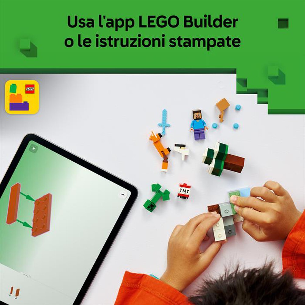 Immagine del prodotto LEGO - MINECRAFT Avventura di Steve nella taiga 21583