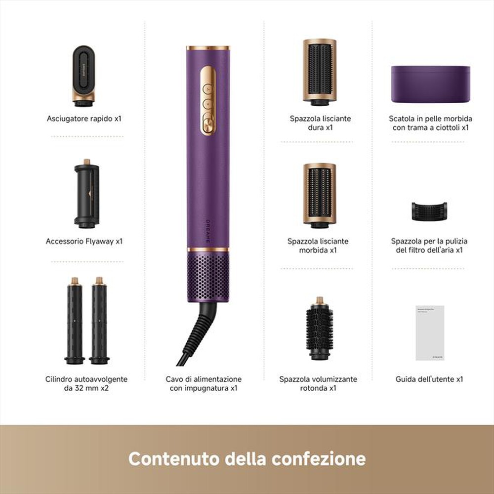 Immagine del prodotto DREAME - Asciugacapelli AIRSTYLE PRO-Viola