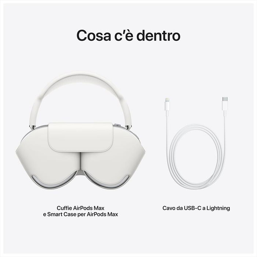 "APPLE - AIRPODS MAX-Argento"