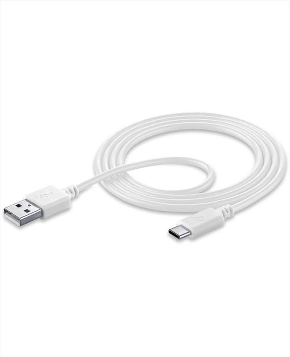"CELLULARLINE - USBDATACUSBA-CW Cavo USB-Bianco"