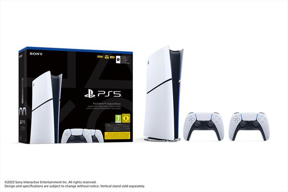 Immagine del prodotto SONY COMPUTER - PS5 DIGITAL D + DUALSENSE WHITE