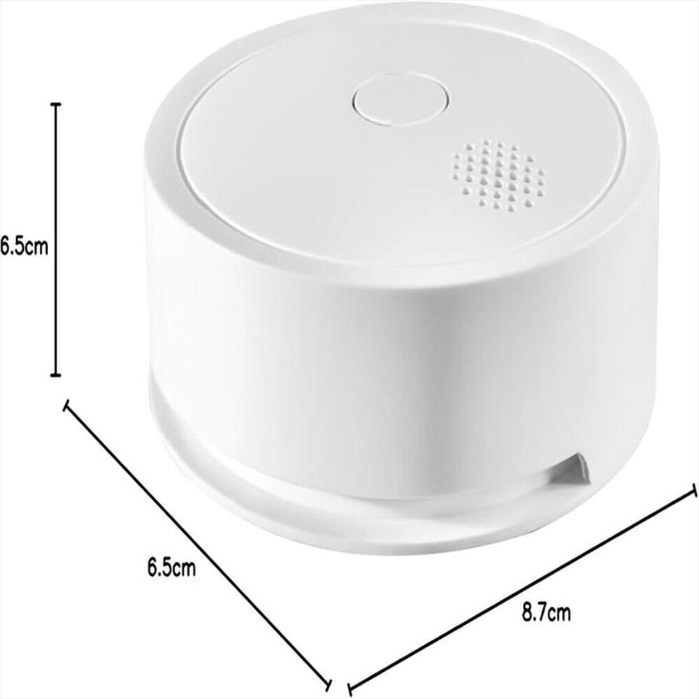 Immagine del prodotto SHELLY - Rilevatore di fumo smart fotoelettrico-bianco
