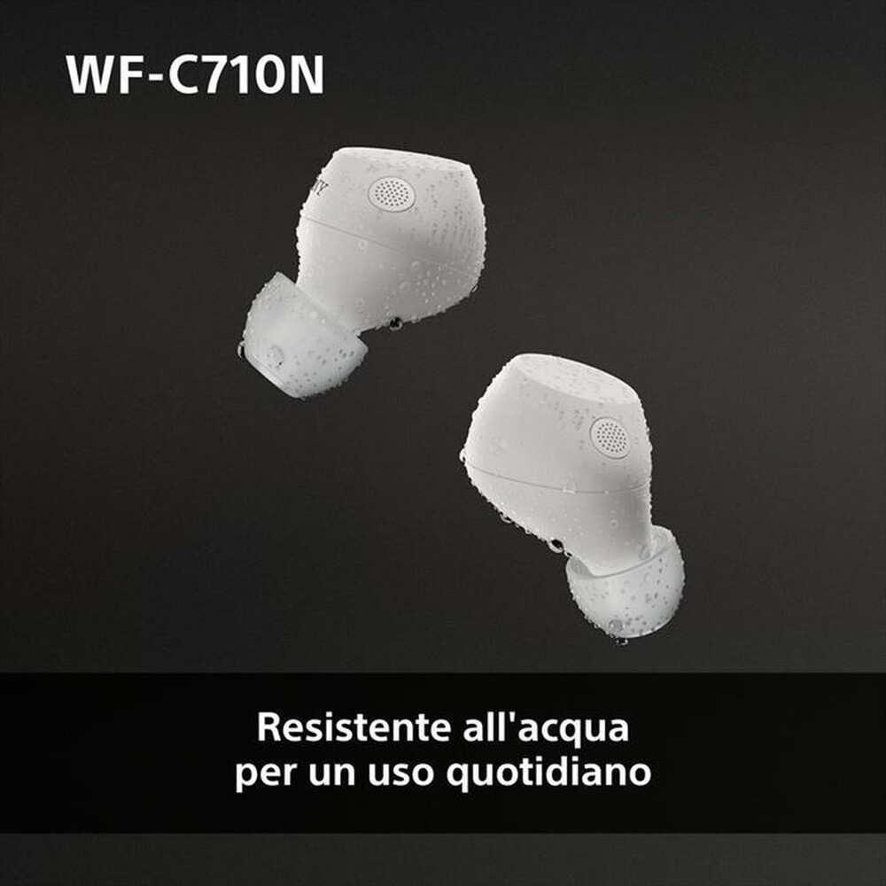 "SONY - Cuffie True Wireless WFC710NW.CE7-Bianco"