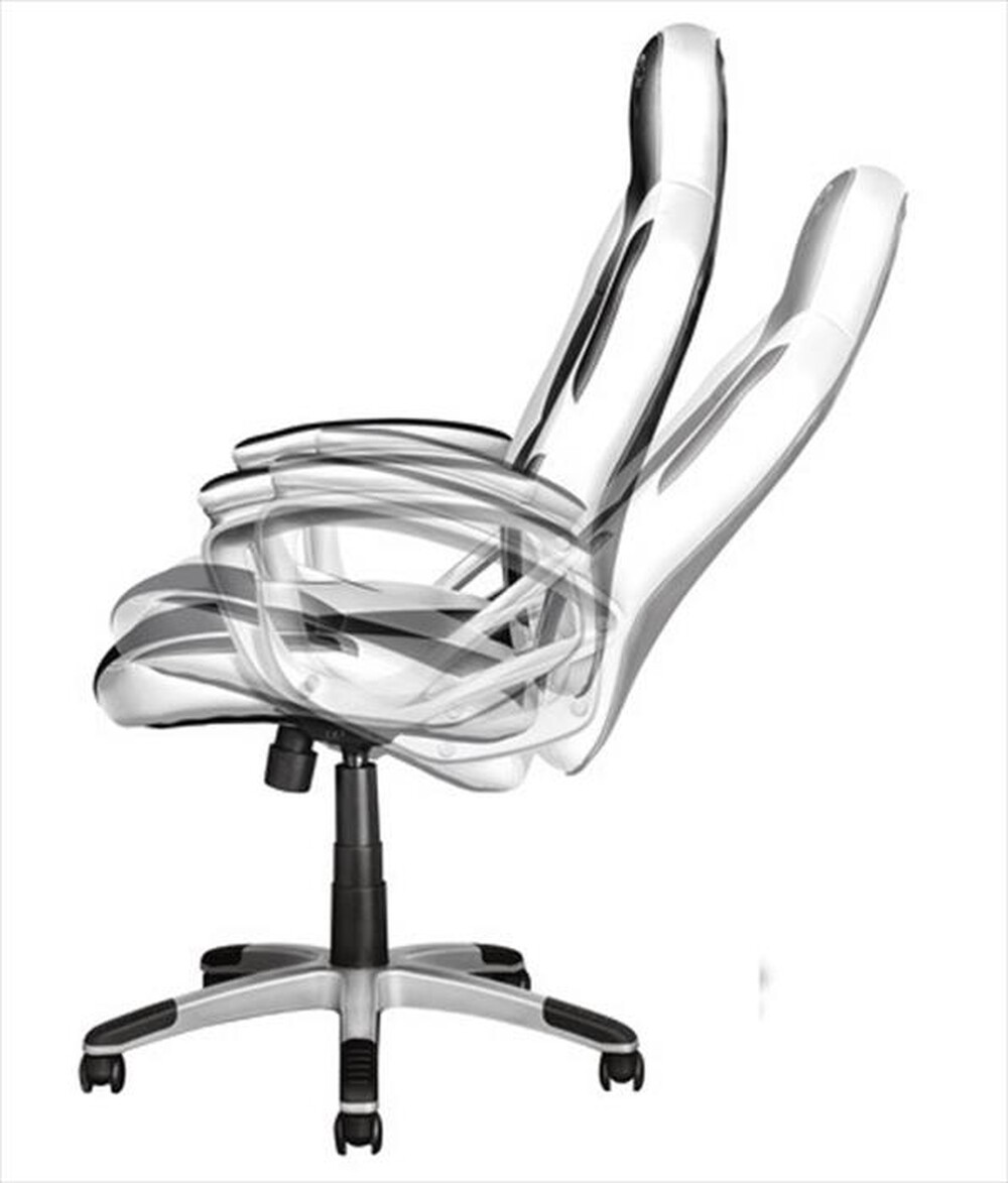 "TRUST - Sedia gaming GXT705W RYON CHAIR-White"