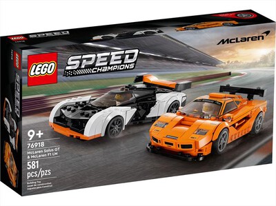 LEGO - SPEED MCLAREN SOLUS GT&MC LAREN F1 LM - 76918-Multicolore