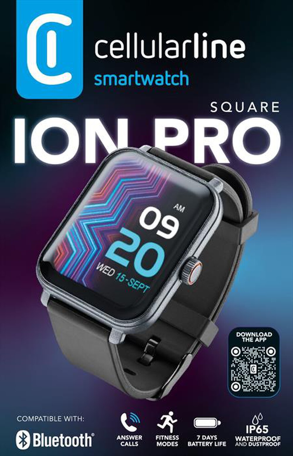 Immagine del prodotto CELLULARLINE - BTIONWATCHPROSK-Nero