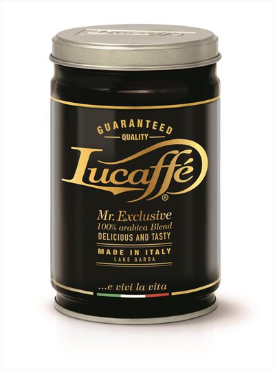LUCAFFE’ - BARATTOLO CAFFE' GRANI 100% ARABICA-NERO/ORO