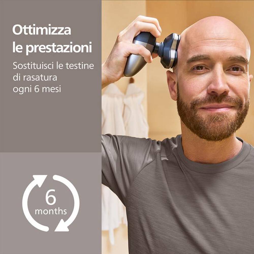 Immagine del prodotto PHILIPS - TESTINE DI RICAMBIO HEAD SHAVER PRO HS740/15-Argento