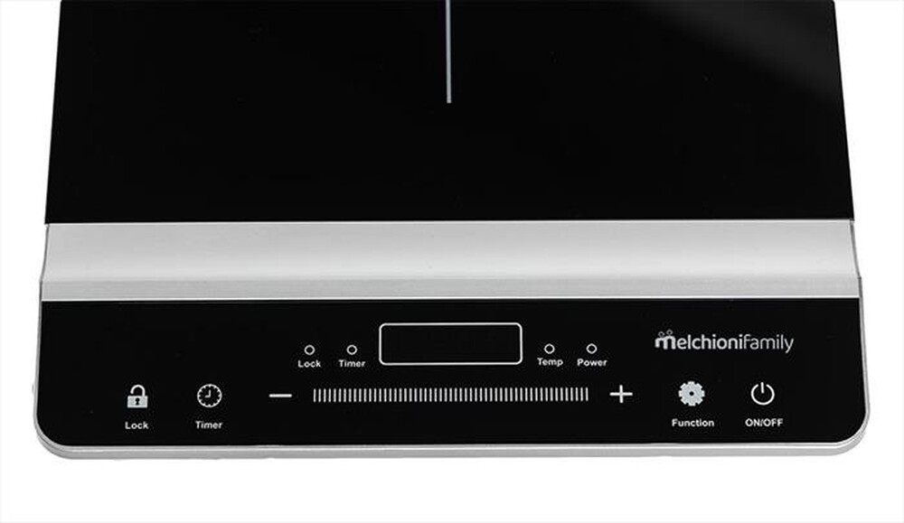 "MELCHIONI FAMILY - Fornello elettrico TSUNAMI1-nero"