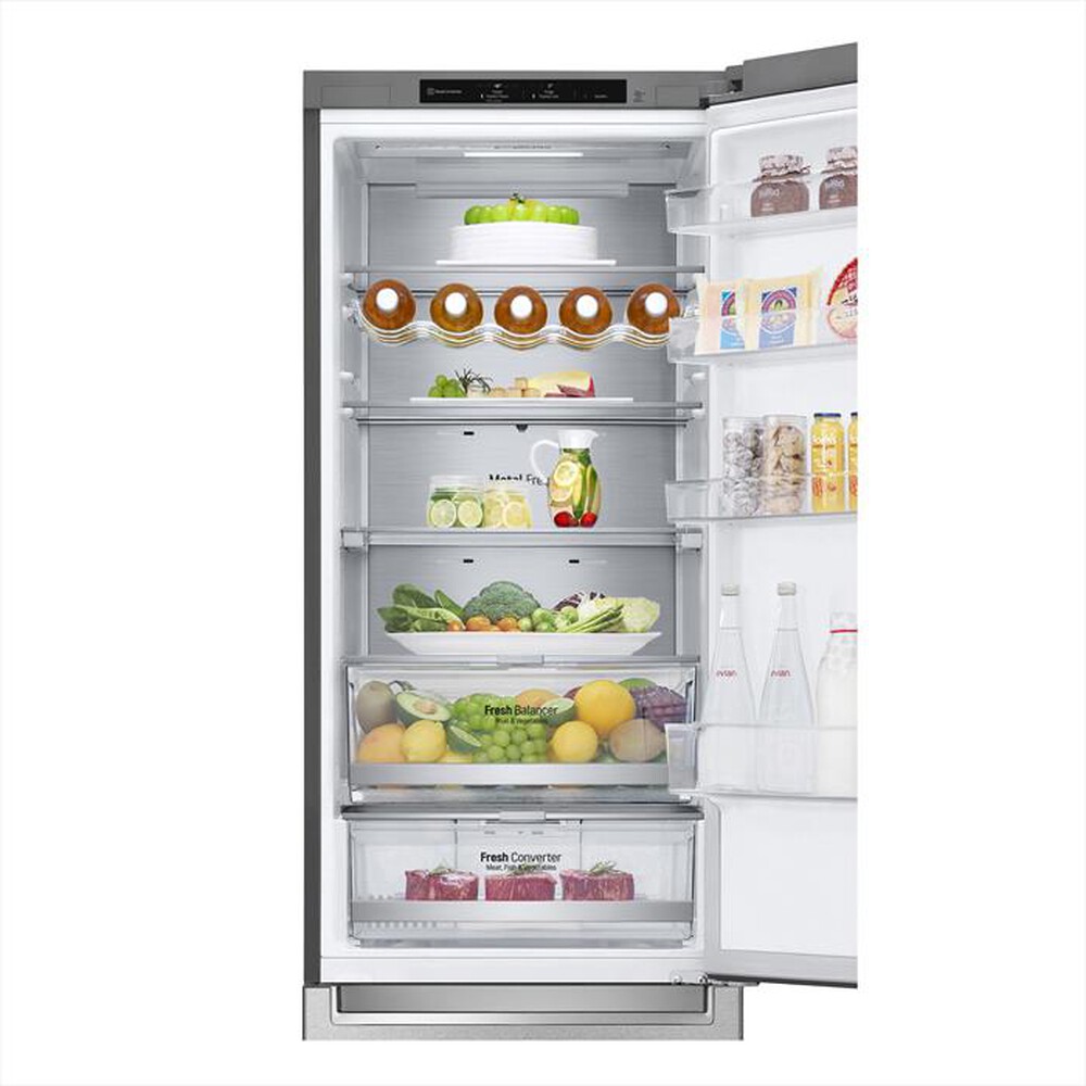 "LG - Frigorifero combinato GBB92MBB3P Classe A 381L-Argento"