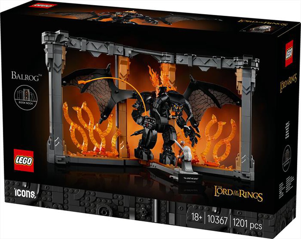 Immagine del prodotto LEGO - ICONS Signore degli Anelli: Book Nook Balrog 10367