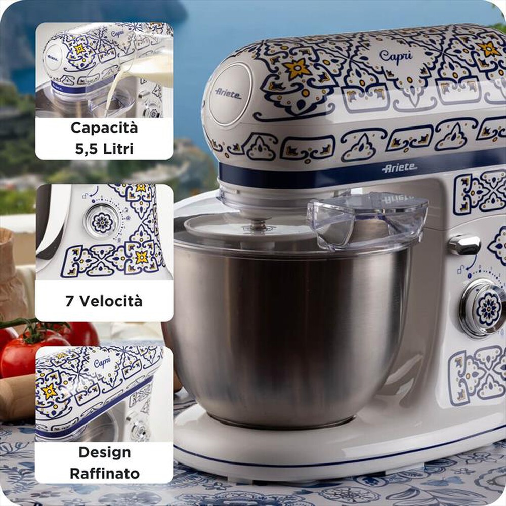 Immagine del prodotto ARIETE - 1588/0C Planetaria Capri-Blue,Multicolour