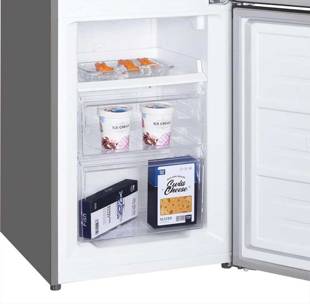 Immagine del prodotto CANDY - Frigorifero combinato CCH1T518EX Classe E 253 lt-Platino, Acciaio inossidabile