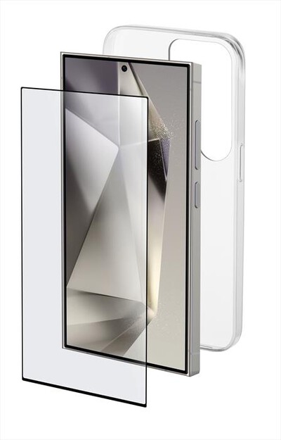 CELLULARLINE - PROTECTION KIT per Galaxy S25 Ultra-Trasparente