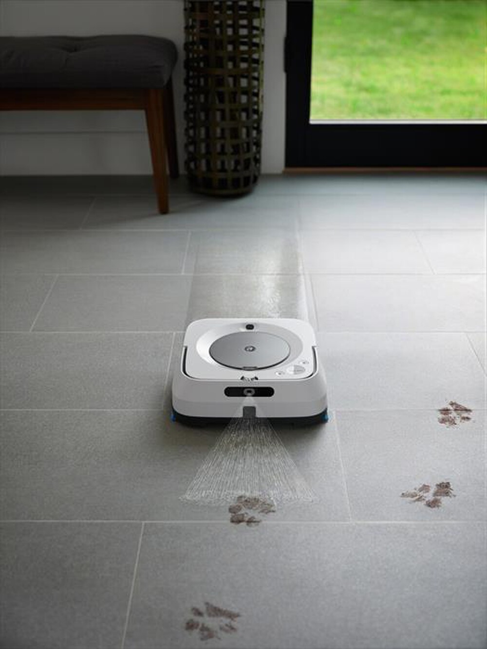 "iROBOT - BRAAVA JET M6 (M6138)-White/Silver"