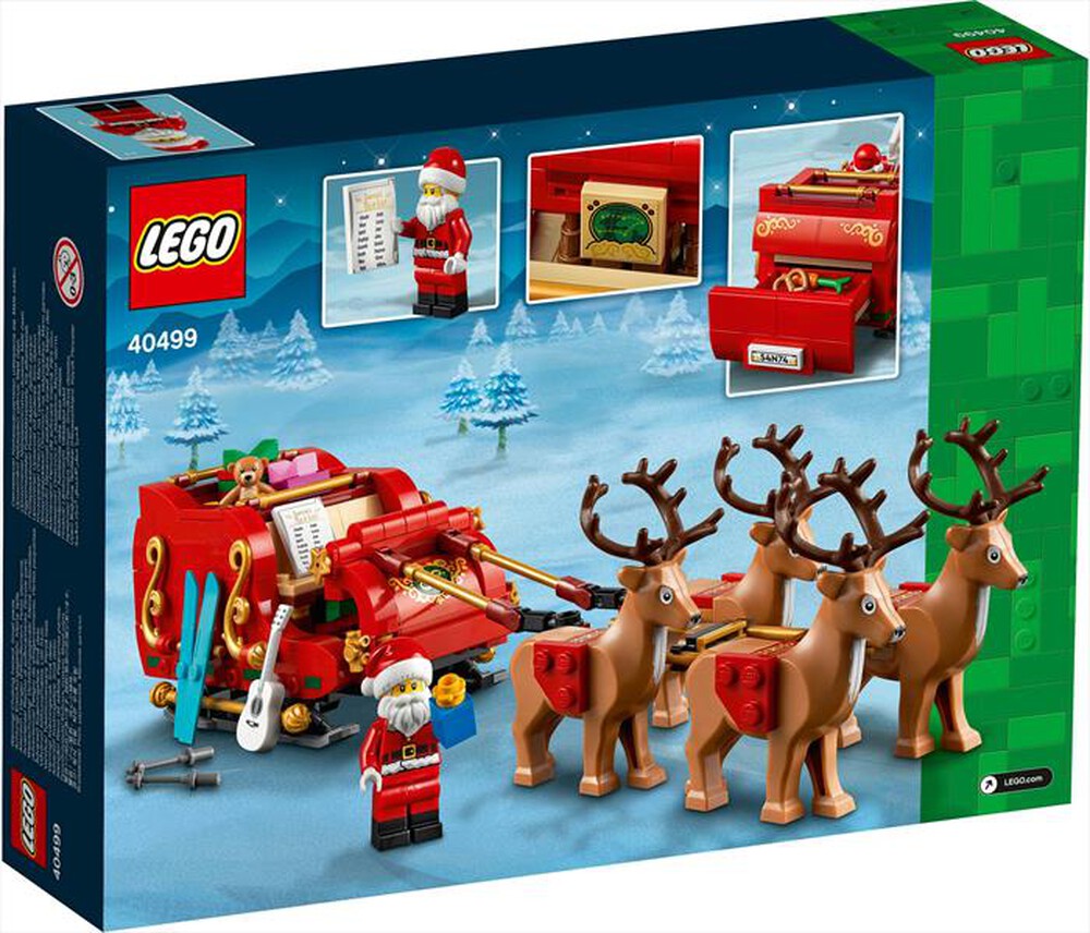 Immagine del prodotto LEGO - SEASONS AND OCCASIONS Slitta di babbo Natale 40499