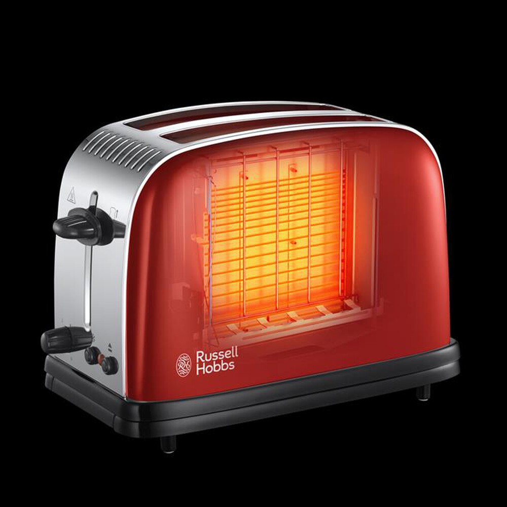 "RUSSELL HOBBS - Tostafette 23330-56-rosso-acciaio"