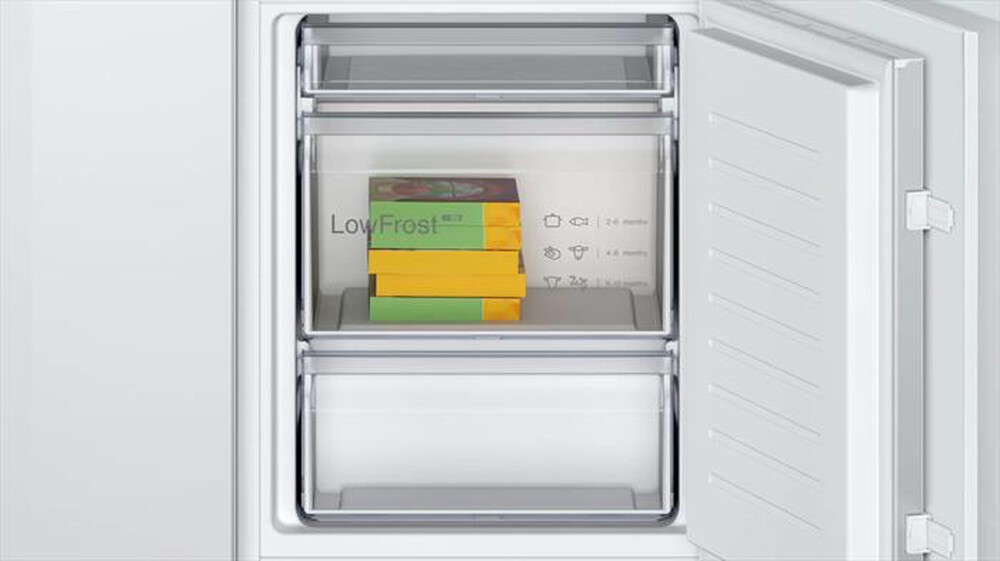 "BOSCH - Frigorifero combinato KIV865SE0 Classe E 267 lt-Bianco"