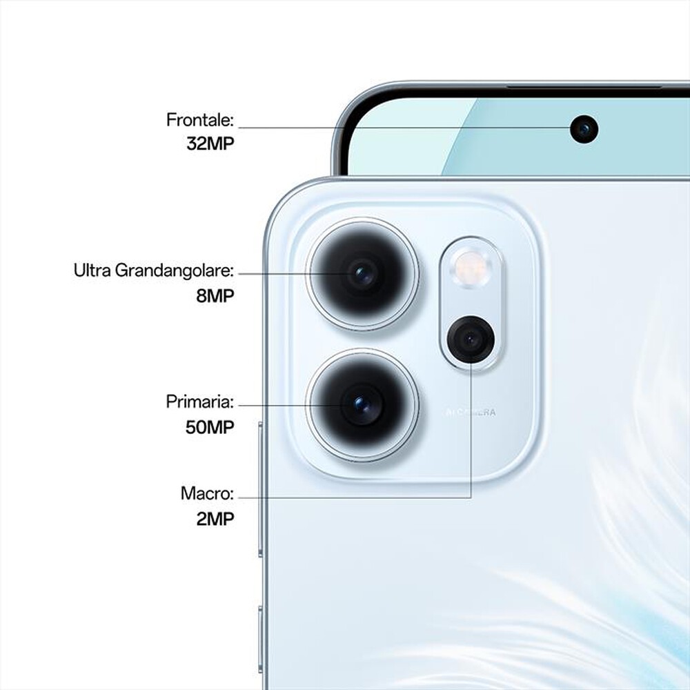 Immagine del prodotto OPPO - Smartphone RENO14 F 5G 8+256GB-Opal Blue