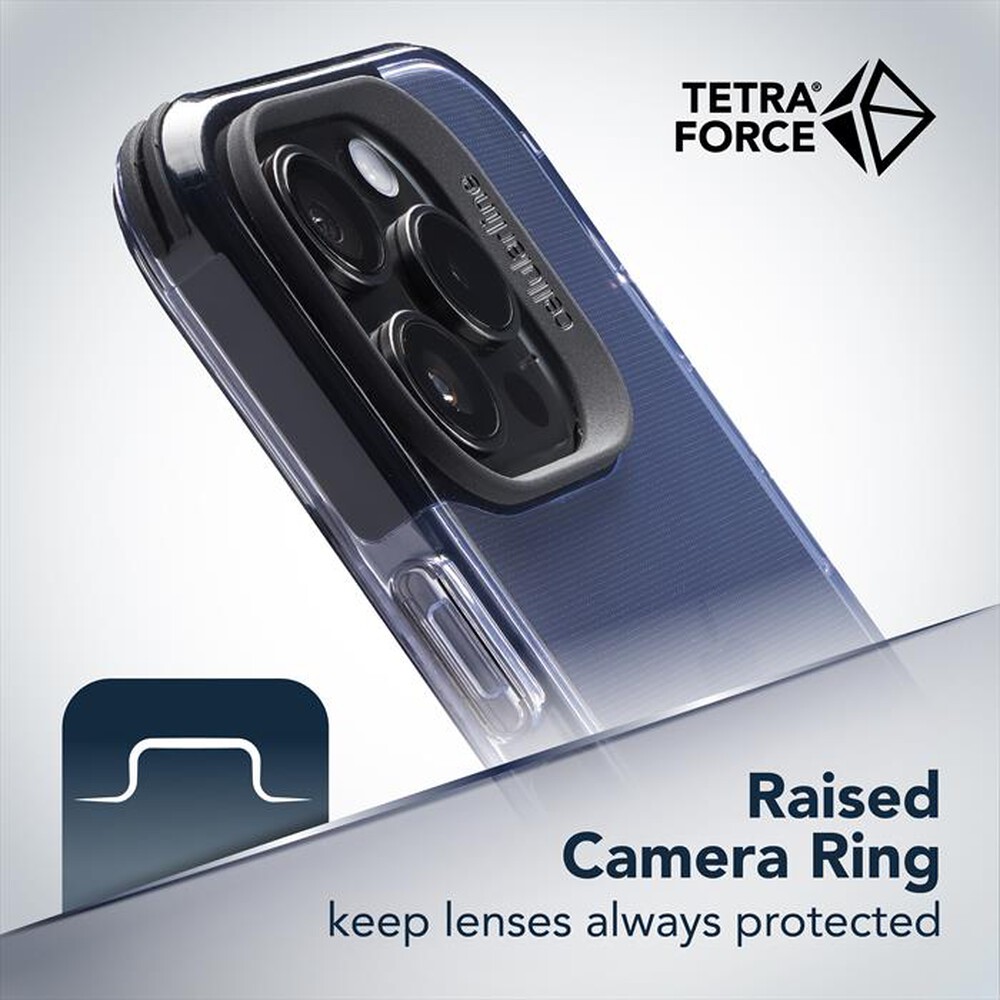 Immagine del prodotto CELLULARLINE - Cover Force Strong iPhone 15 Pro TETRACIPH15PROT-Trasparente