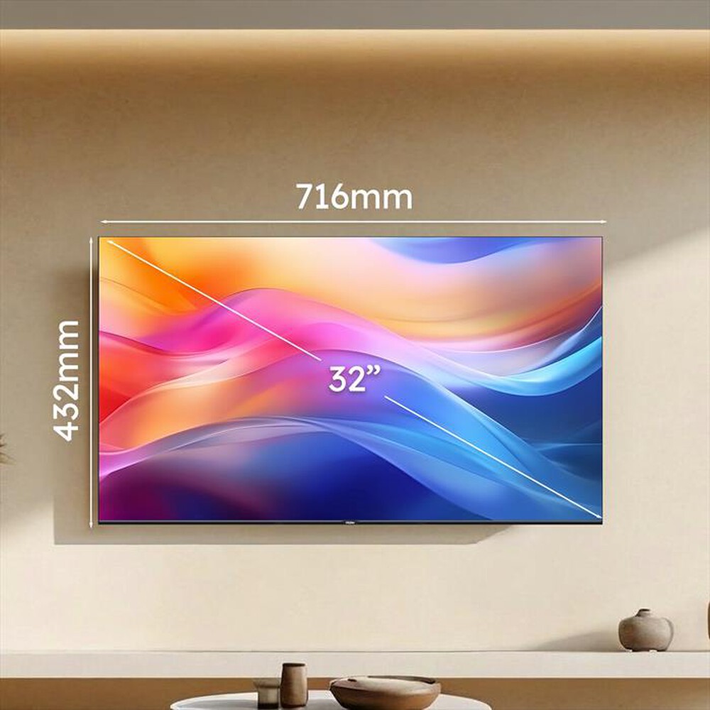 Immagine del prodotto HAIER - Smart TV QLED FHD 32" H32S80EFX-Nero