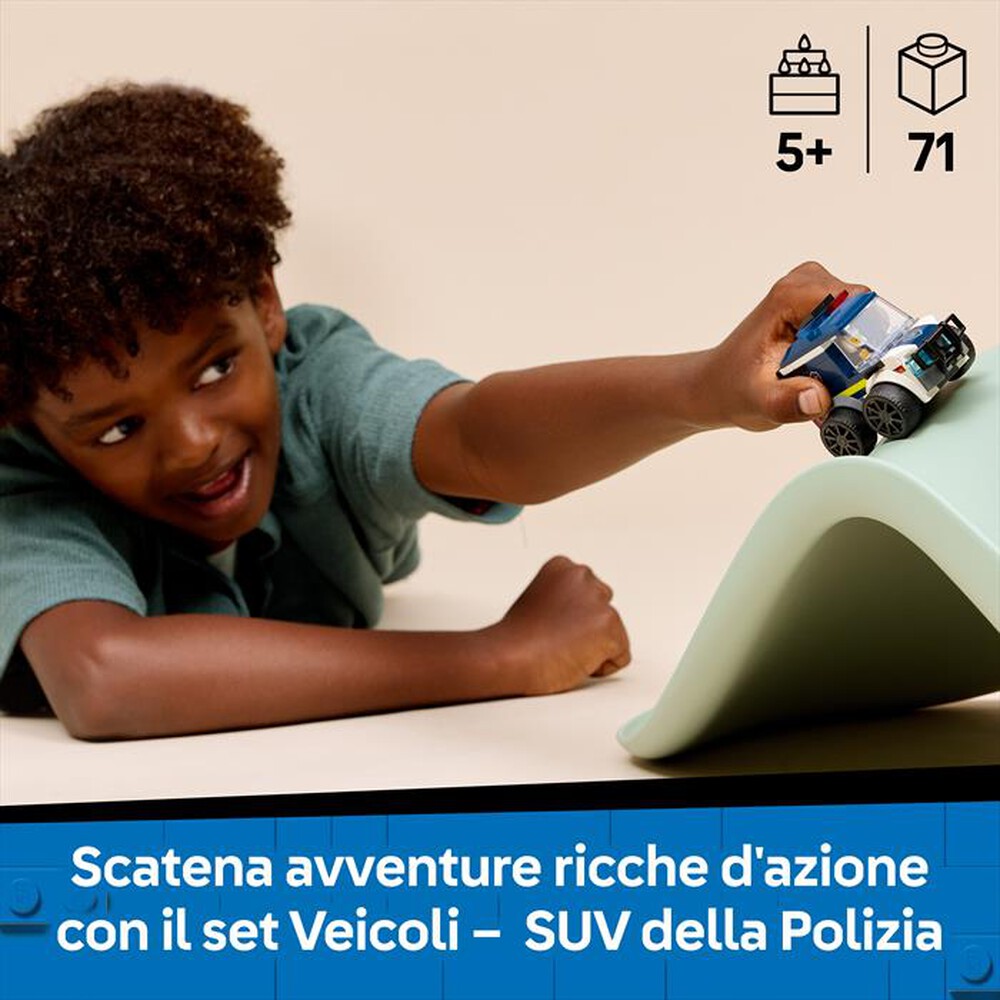 Immagine del prodotto LEGO - CITY Veicoli &ndash; SUV della Polizia - 60481