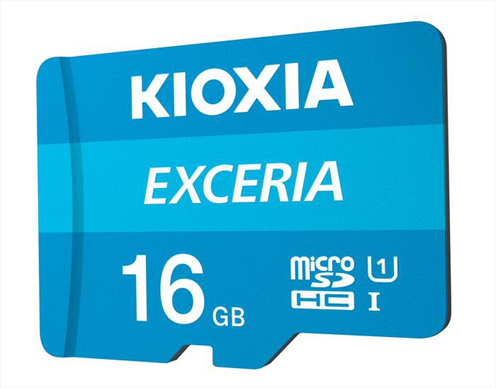 "KIOXIA - MICROSD EXCERIA MEX1 UHS-1 16GB-Azzurro"