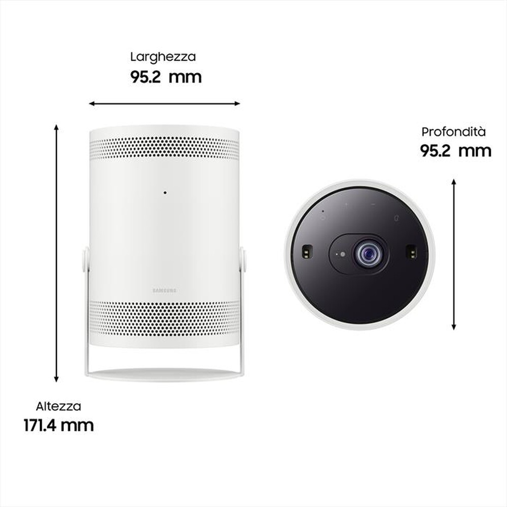 "SAMSUNG - Videoproiettore Freestyle SP-LSP3BLAXXE-White"