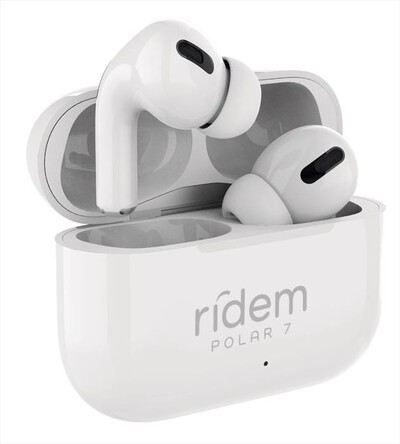 RIDEM - Auricolari in ear POLAR 7-Bianco