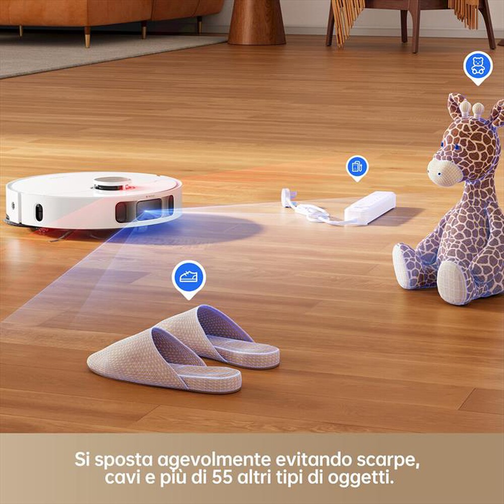 "DREAME - Aspirapolvere robot L10s Pro Ultra-Bianco"
