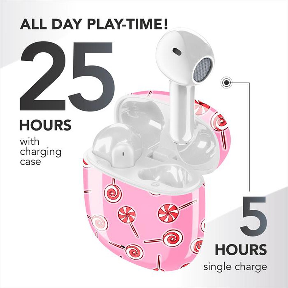 Immagine del prodotto CELLULARLINE - Auricolari Bluetooth TWS SHOWY-Rosa